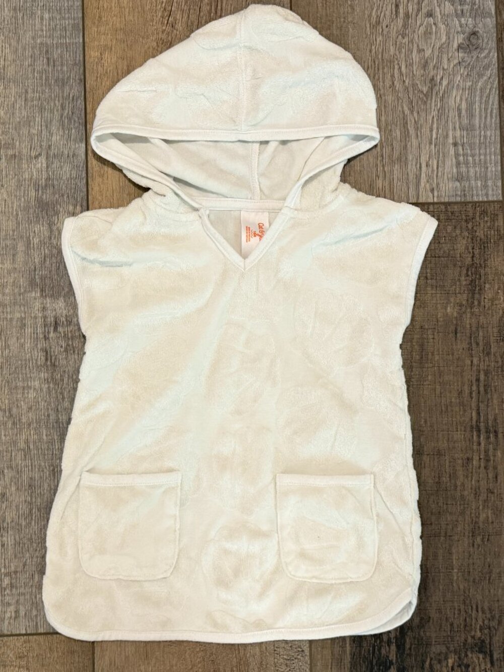 18m Cat and Jack Terry Cloth Beach Pool Cover up with Hood